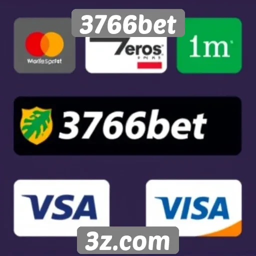 Métodos de pagamento disponíveis na plataforma 3766bet