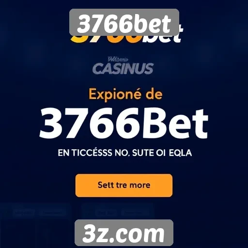 Promoções e bônus disponíveis na 3766bet