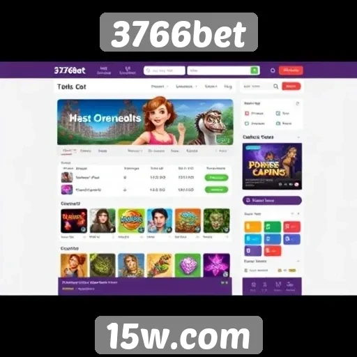 Análise da interface do usuário do site 3766bet